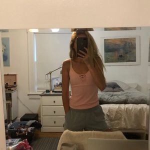 Cute Pacsun Pink Tank Top